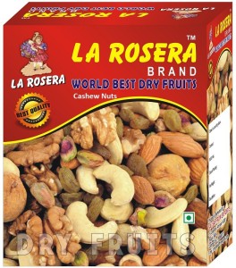 LA ROSERA Cashew Nuts (Cashews) 250GM Cashews