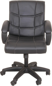 Ks chairs Leatherette Study Arm Chair