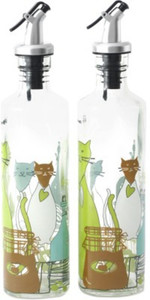 Chrome Cooking Oil Dispenser Set