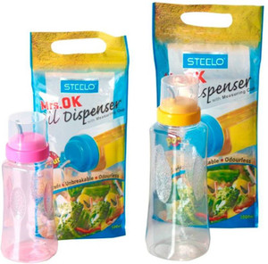 Steelo 500 ml, 1000 ml Cooking Oil Dispenser Set