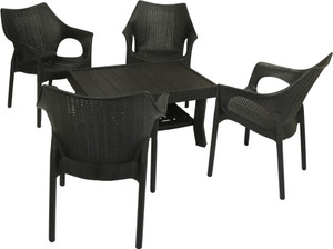 table chair set plastic