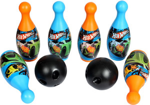 hot wheels bowling set