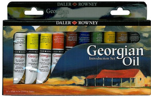 Daler Rowney Georgian Oil Paint Introduction Set
