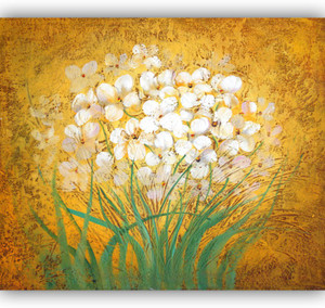 Vitalwalls Abstract Painting By Premium Canvas Art Print Gallary Wrapped on Pure Wooden Frame Canvas Painting