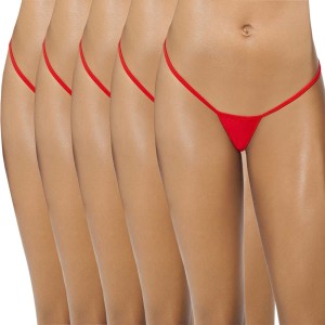 Stylish Me Women Thong Red Panty - Buy Red Stylish Me Women Thong Red Panty  Online at Best Prices in India