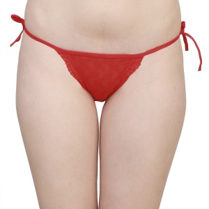 Stylish Me Women Thong Red Panty - Buy Red Stylish Me Women Thong