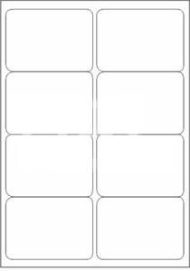 Novajet 8 A4 Size Sticker Paper Self-adhesive Paper Label