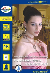 Gocolor 270gsm RC Photo Paper Unruled 4R Inkjet Paper