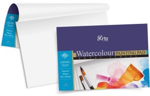 A3, Watercolour Paper Pad (100% Cotton / Cellulose Cold Pressed) - Campap