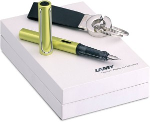 Lamy Al-Star Charged Green Fountain Pen Medium 