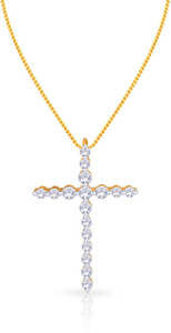 Malabar Gold and Diamonds 18kt Diamond Yellow Gold Pendant