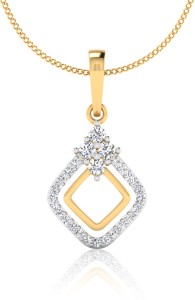 IskiUski Dailywer 14kt Diamond Yellow Gold Pendant