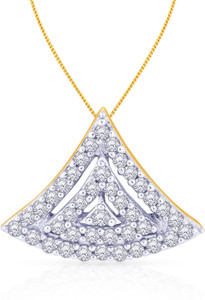 Malabar Gold and Diamonds 18kt Diamond Yellow Gold Pendant