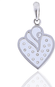 Jisha 18kt Diamond White Gold Pendant