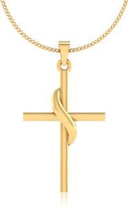 IskiUski Jesus of Nazareth 14kt Yellow Gold Pendant