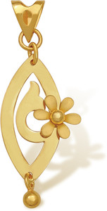 Nishtaa Yellow Gold Pendant
