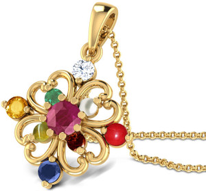 Caratlane navratna pendant online