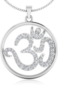 IskiUski Yogadhipa 14kt Diamond White Gold Pendant