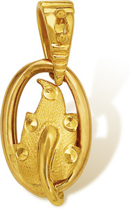 Nishtaa Yellow Gold Pendant