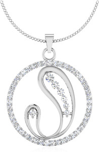 IskiUski Bheema 14kt Diamond White Gold Pendant