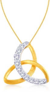 Malabar Gold and Diamonds 18kt Diamond Yellow Gold Pendant