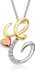 Mannat Jewels Alphabet H Yellow Gold 