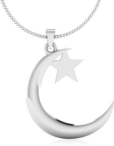 IskiUski Moony 14kt White Gold Pendant