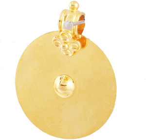 Chahat Jewellers Plate Bottu Thali 22kt Yellow Gold Price in India Buy Chahat Jewellers Plate Bottu Thali 22kt Yellow Gold online at Flipkart