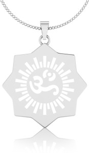 IskiUski Yagnakaya Om 14kt White Gold Pendant