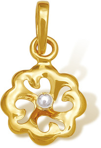 Nishtaa Yellow Gold Pendant