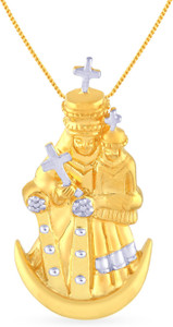 Malabar Gold and Diamonds MHAAAAAACXKN 22kt Yellow Gold Pendant