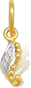 Nishtaa Yellow Gold Pendant