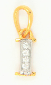 Bhurmal Aidanmal Jewellers Sign Star 18kt Cubic Zirconia Yellow Gold Pendant