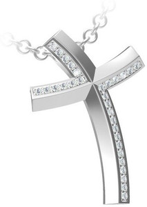 Anopchand Tilokchand Jewellers 14k White Gold Cubic Zirconia Silver Anopchand Tilokchand Jewellers 14k White Gold Cubic Zirconia Silver
