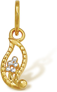 Nishtaa Yellow Gold Pendant