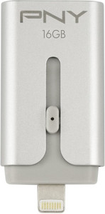PNY Duo-Link for iPhone and iPad + on the Go 16 GB Pen Drive