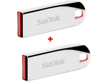 SanDisk CRUZER FORCE 8 GB Pen Drive(Silver)