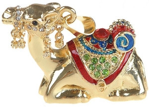 Microware Camel Golden Metal Shape 4 GB Pen Drive