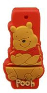 Microware Winnie Pooh Cartoon Shape Fancy 16 GB Pen Drive