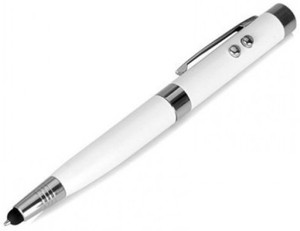 Microware White 3 Laser Pen 8 GB Pen Drive