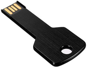 The Fappy Store Black Key 16 GB Pen Drive