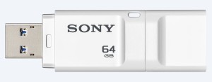 Sony USM64X/W3 31302206 64 GB Pen Drive(White)