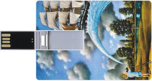 Printland Credit Card Shaped PC82820 8 GB Pen Drive
