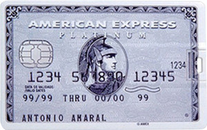 Dreambolic American express silver card 32 GB Pen Drive