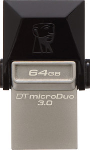 Kingston Data Traveler 3.0 MicroDuo 64 GB OTG Drive