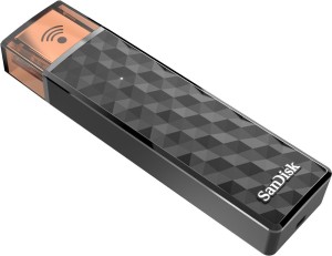 SanDisk Connect Wireless Stick 16 GB Pen Drive(Black)