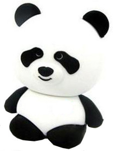Microware Panda Rubber Shape Designer 4 GB Pendrive