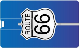 Printland Credit card Route 66 PC80953 8 GB Pen Drive
