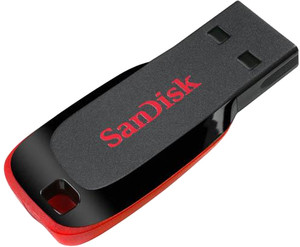 Sandisk Cruzer Blade USB Utility Pendrive 8 GB(Multicolor)