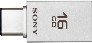 Sony USM 2.0 16 GB OTG Drive(Silver, Type A to Type C)